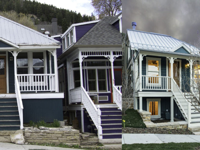 Park City Green home before and after