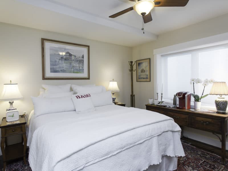 Charm bedroom remastered in Park City Utah