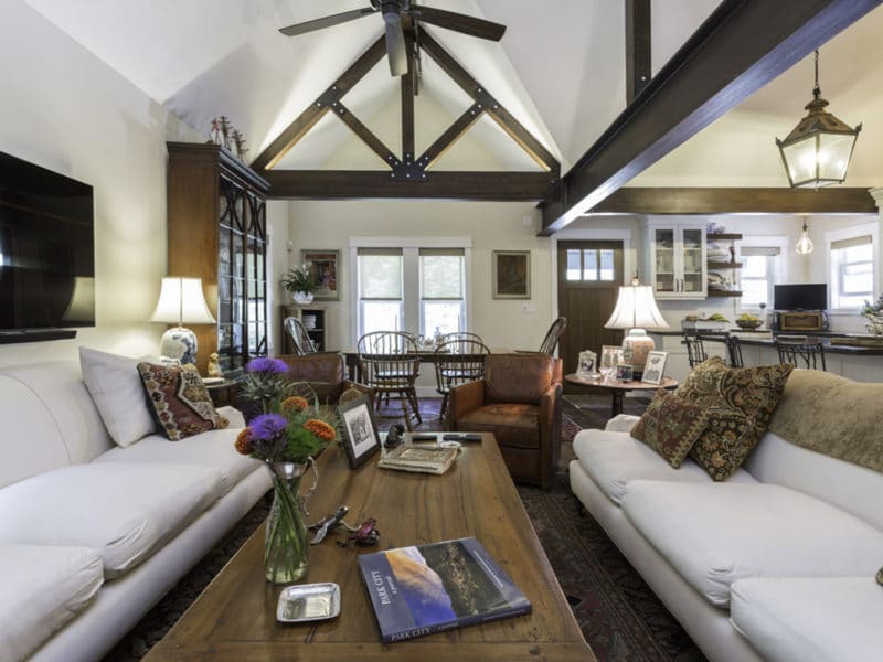 New living room built in Park City Utah